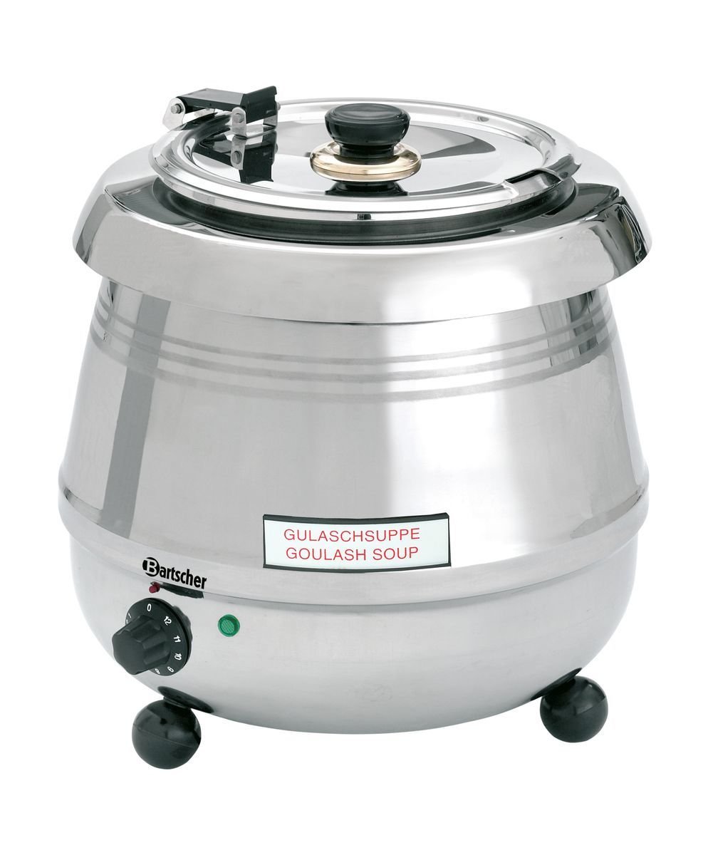 Sriubos marmitas De Luxe 9L - 400W, BARTSCHER (Nerūdijančio plieno)