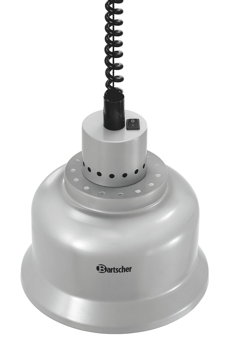 Lempa patiekalams šildyti 250W - 23*23*25 cm, BARTSCHER (IWL250D SI sidabro) - Image 4