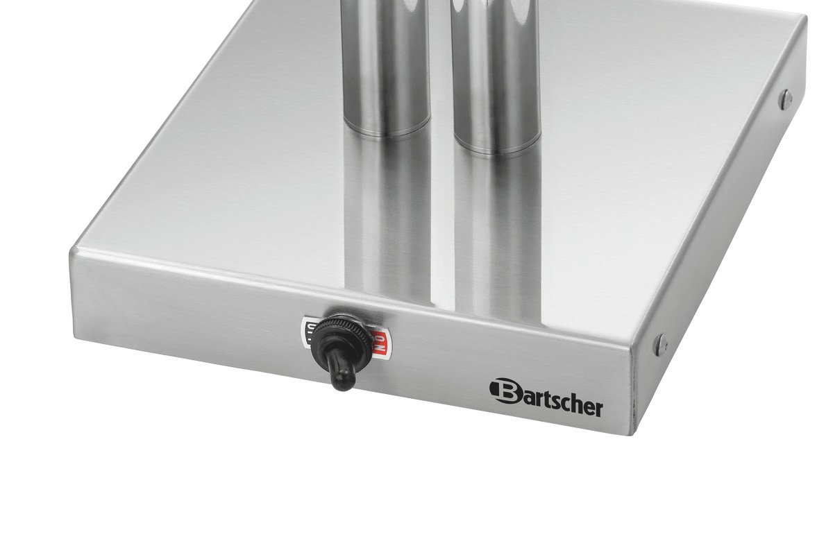 Lempa patiekalams šildyti 500W - 33*51,5*70 cm, BARTSCHER (IWL500ST sidabro) - Image 4