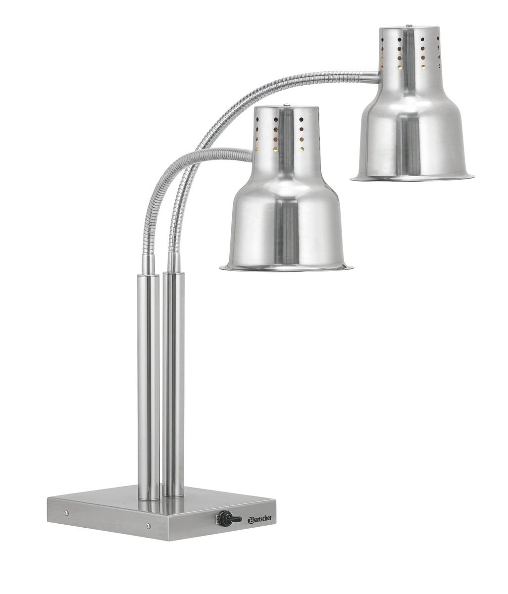 Lempa patiekalams šildyti 500W - 33*51,5*70 cm, BARTSCHER (IWL500ST sidabro) - Image 5