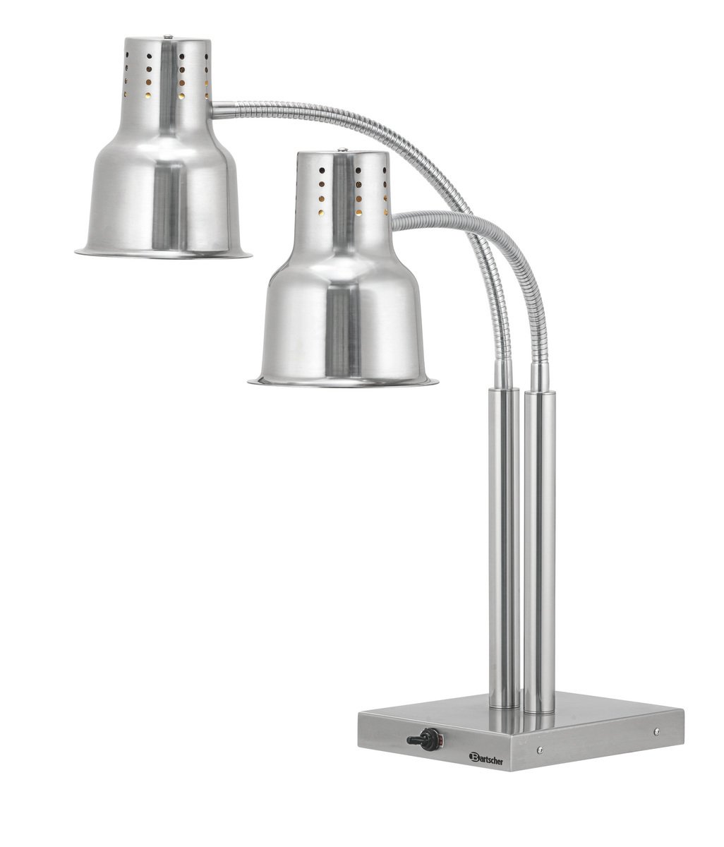 Lempa patiekalams šildyti 500W - 33*51,5*70 cm, BARTSCHER (IWL500ST sidabro) - Image 6