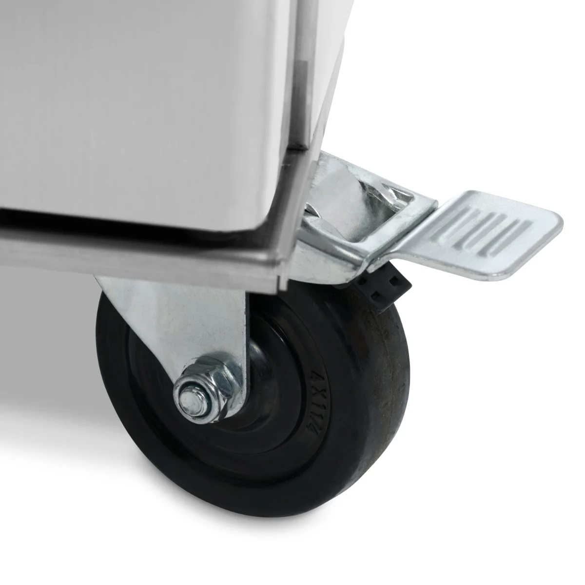 Šaldytuvas 700L - 3 reguliuojamo aukščio lentynos (2/1 GN) - 74,5*83*202 cm - 233W, MAXIMA (Nerūdijančio plieno) - Image 9