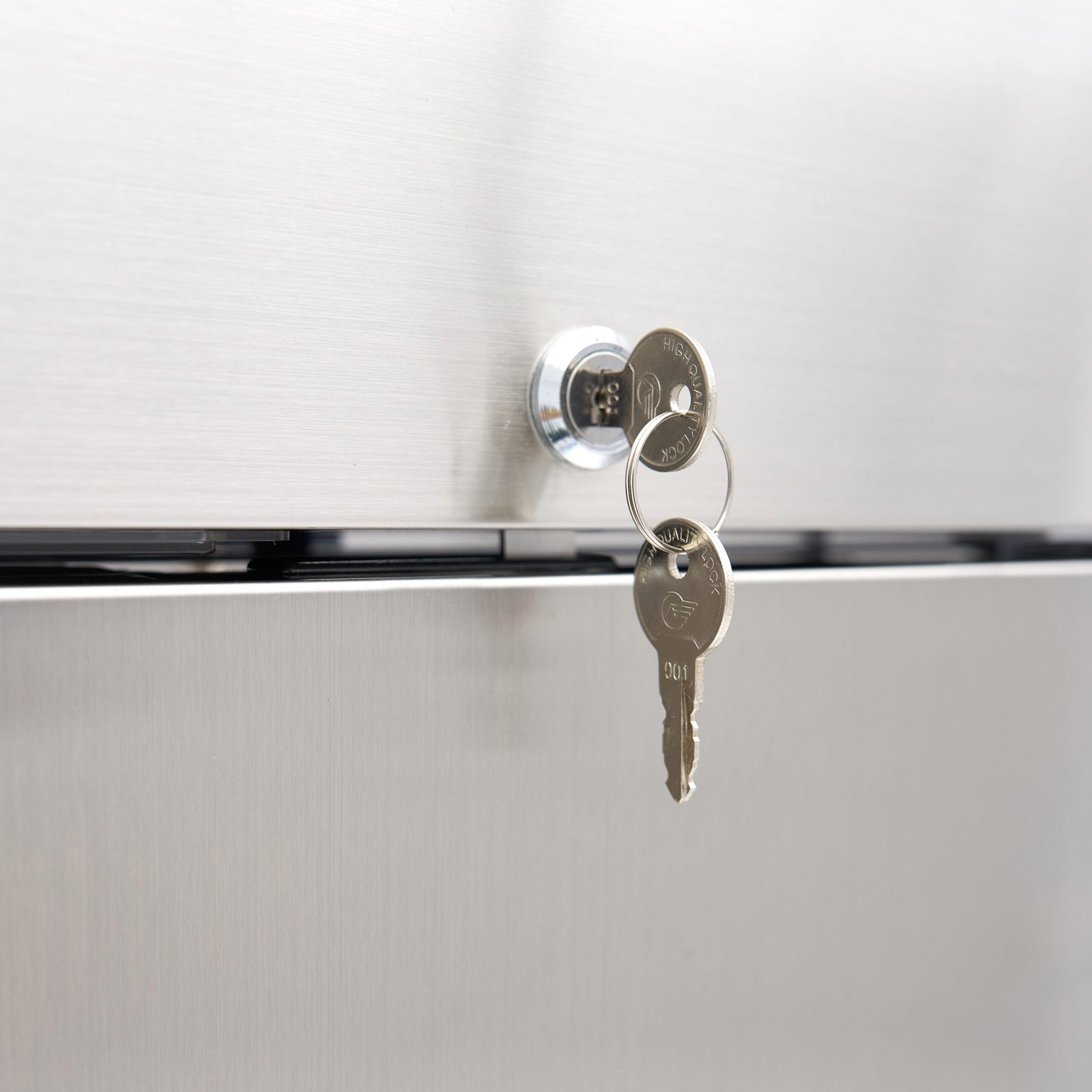 Šaldytuvas 400L - 68*71*201 cm - 195W, MAXIMA (Nerūdijančio plieno) - Image 5