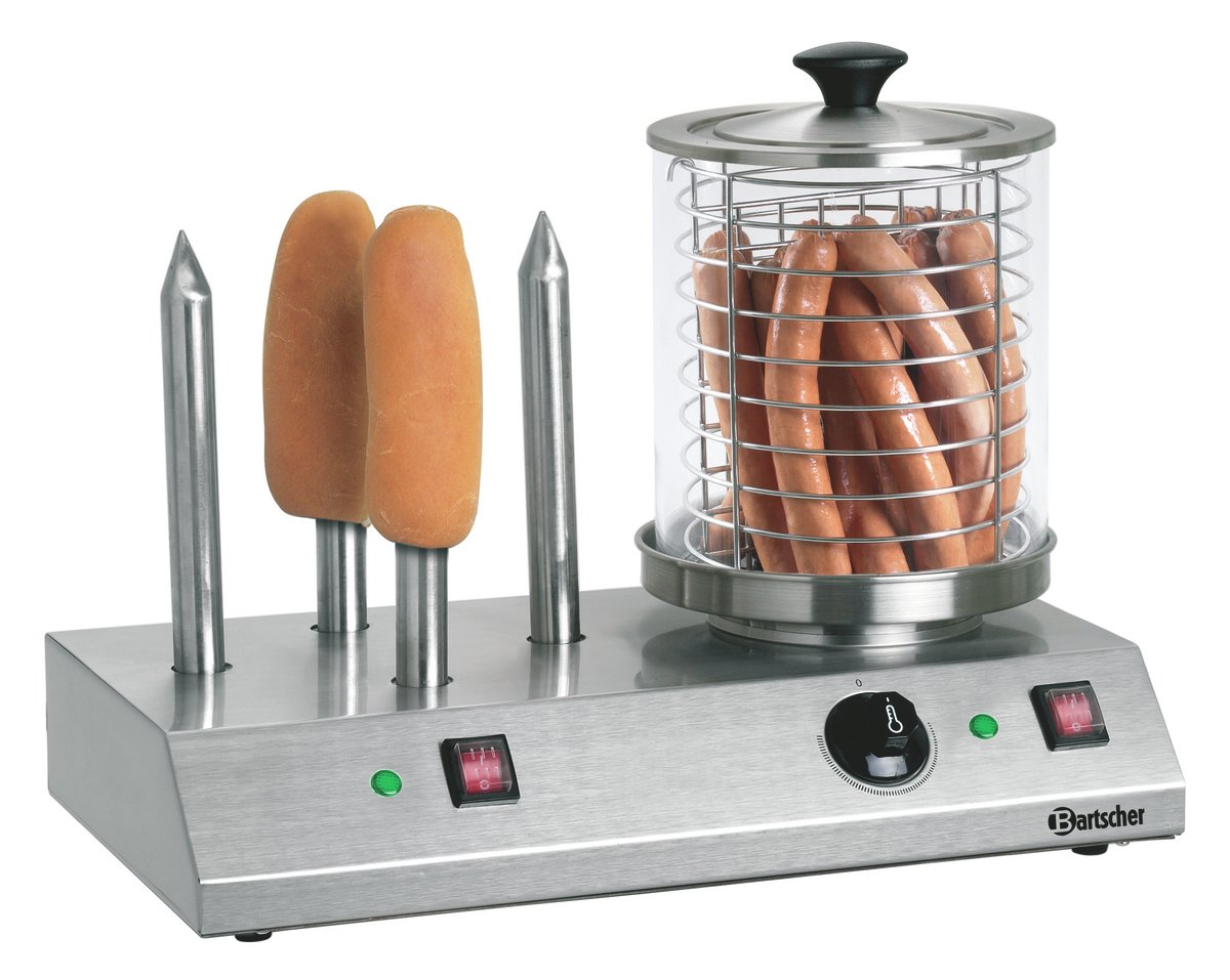 Dešrelių ir dešrainių bandelės šildytuvas 960W - 50*28,5*39 cm, BARTSCHER
