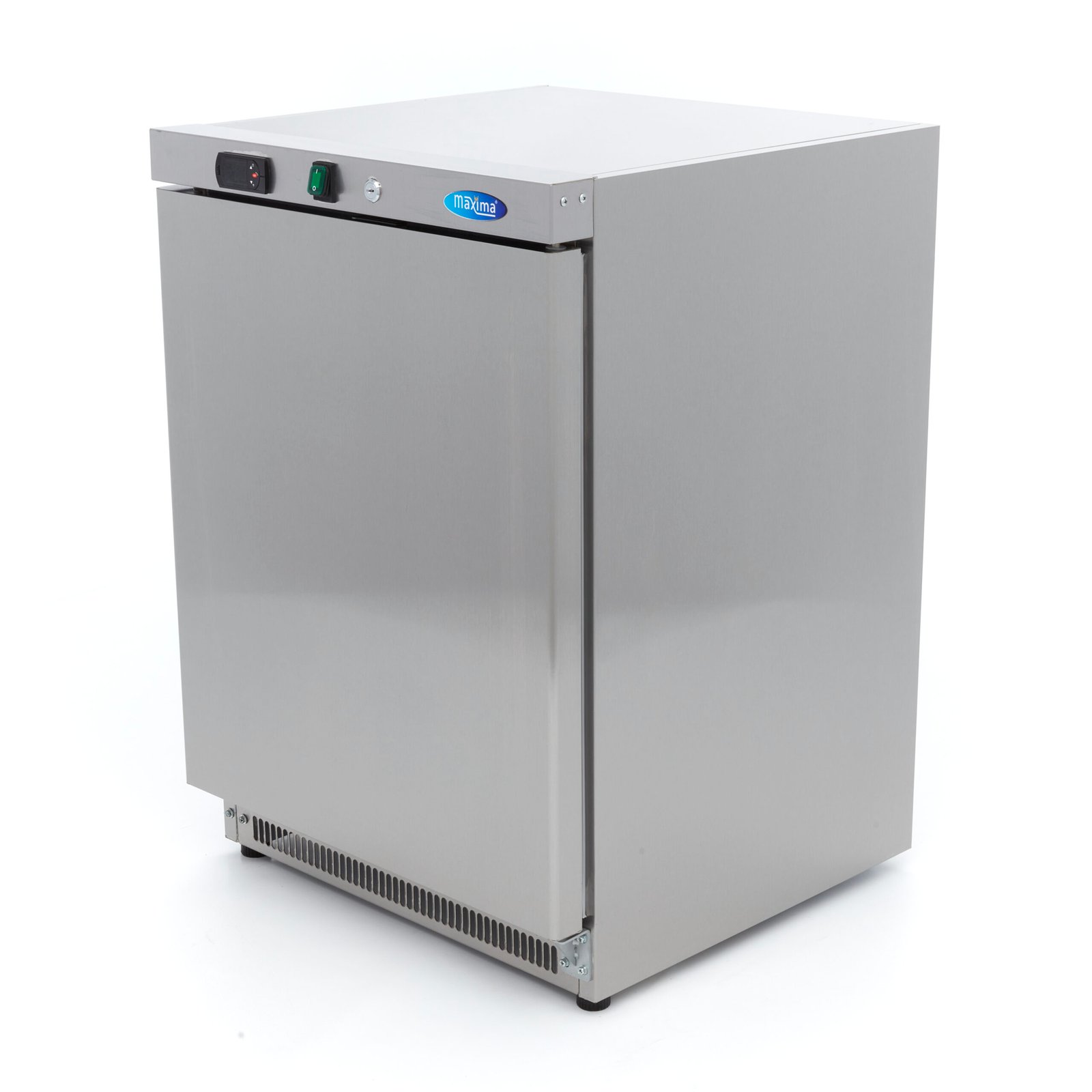 Šaldytuvas 200L - 60*59*85 cm - 198W, MAXIMA (Nerūdijančio plieno) - Image 2