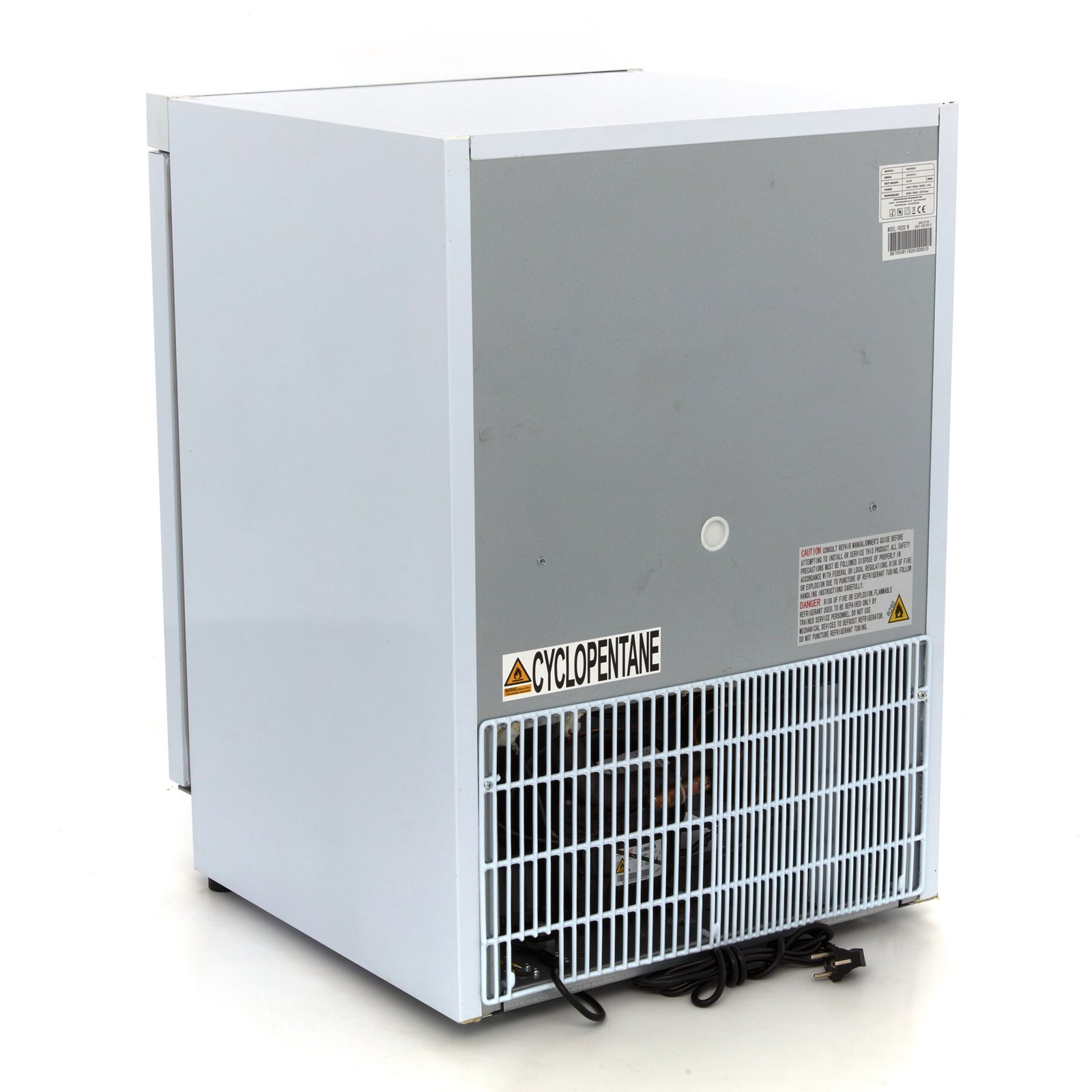 Šaldiklis 200L - 60*59*85 - 302W - 2 fiksuotos lentynos, MAXIMA (baltas) - Image 3