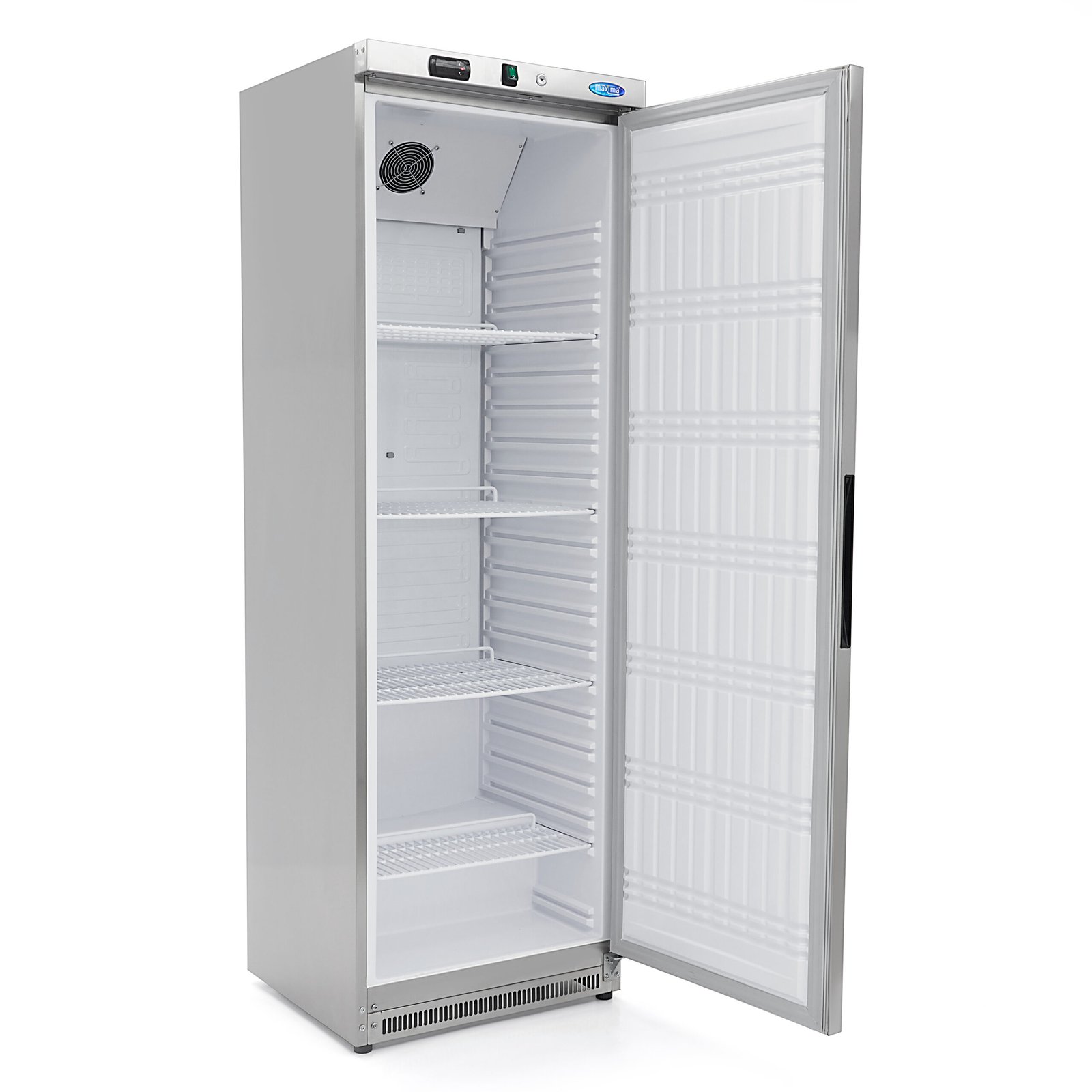 Šaldytuvas 400L - 60*59*185 cm - 300W, MAXIMA (Nerūdijančio plieno) - Image 6