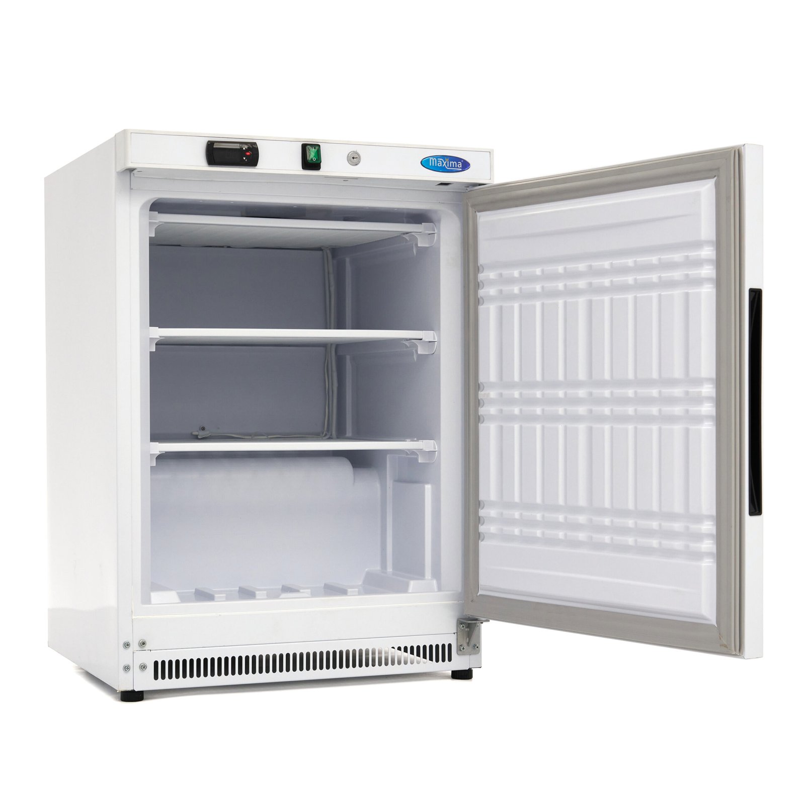 Šaldiklis 200L - 60*59*85 - 302W - 2 fiksuotos lentynos, MAXIMA (baltas) - Image 5