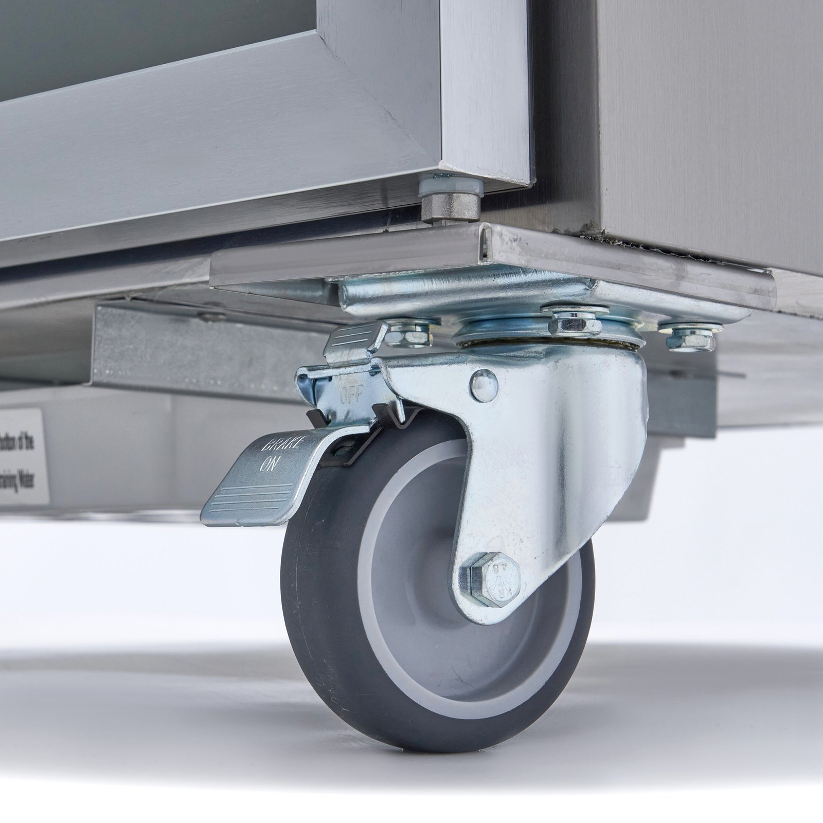 Vitrininis šaldytuvas 2/1 GN 600L - 68*80*200 cm - 175W, MAXIMA (Nerūdijančio plieno) - Image 6