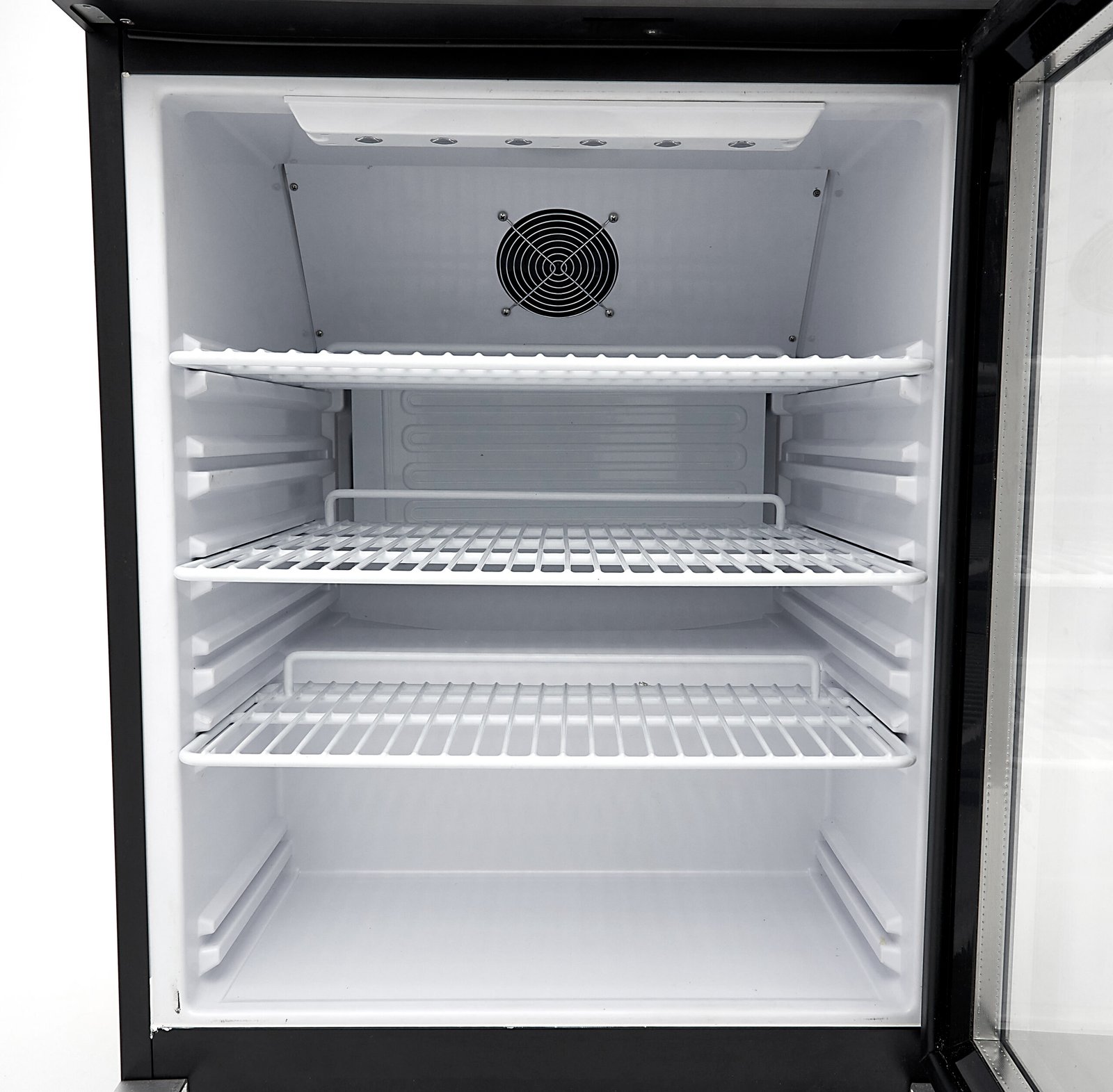 Vitrininis šaldytuvas 200L - 60*59*85 cm - 205W, MAXIMA (Juodas) - Image 8